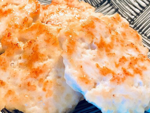 節約♡ 鶏むね肉のミンチでナゲット風揚げ焼き